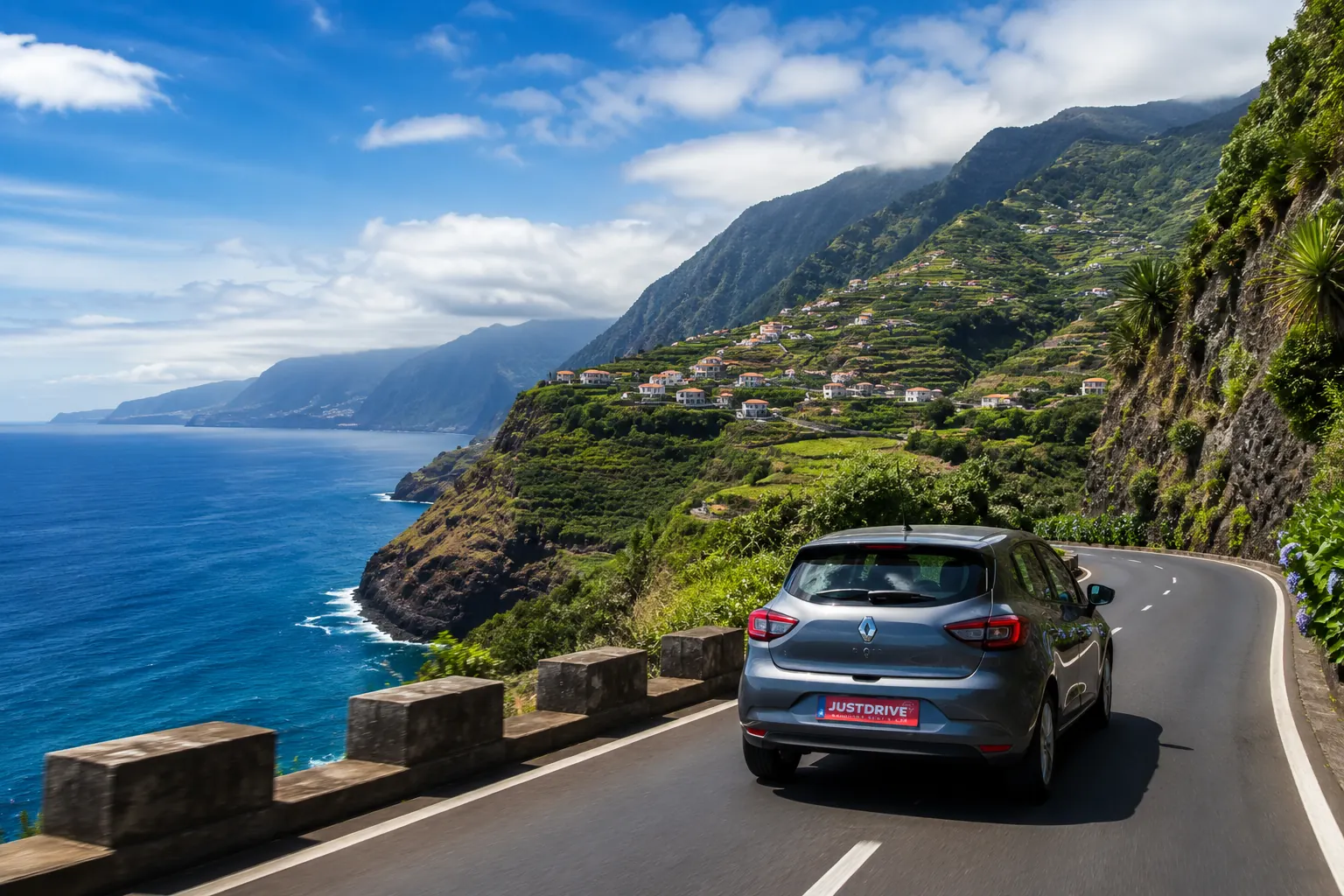 Rental car for exploring Madeira with Just Drive